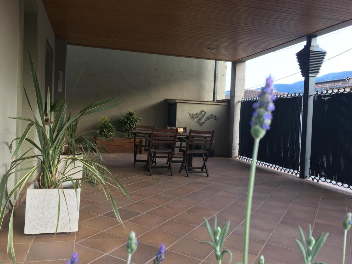 Can Musiquem Amb Piscina Les Planes d'Hostoles Exterior foto
