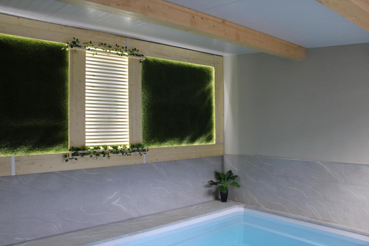 Can Musiquem Amb Piscina Les Planes d'Hostoles Exterior foto